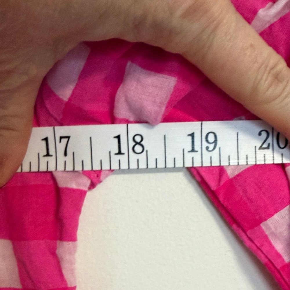 Tuckernuck Pink White Gingham Mini Dress - Picture 6 of 8